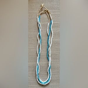 Beautiful Beaded Turquoise and White Necklaces, Sold Together